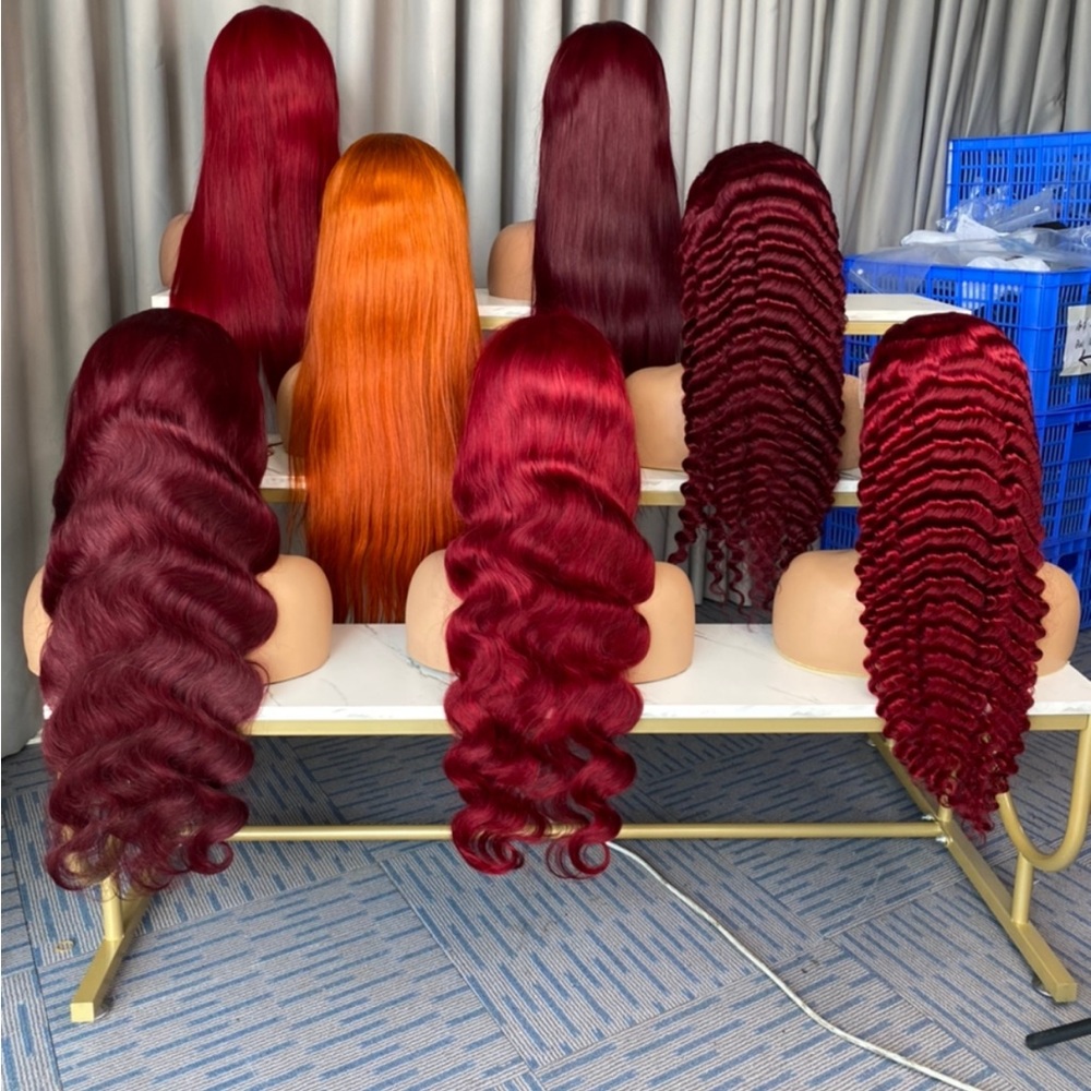 Red frontal wig 26” new unit